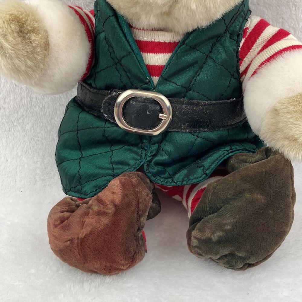 Starbucks Coffee Co. 2001 Bearista Elf Teddy Bear Plush 11” - Picture 3 of 10